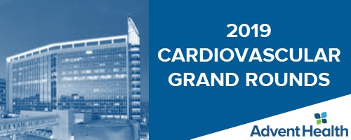 2019 Cardiovascular Grand Rounds - 1/23/2019 Banner